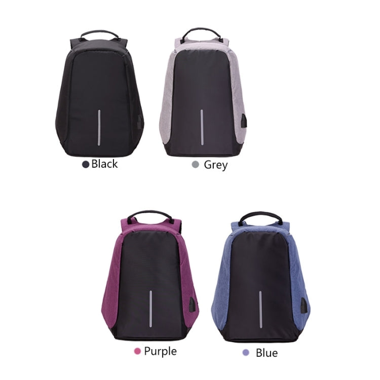 Multi-Function Large Capacity Travel Anti-theft Security Casual Backpack Laptop Computer Bag with External USB Charging Interface for Men / Women, Size: 42 x 29 x 14 cm