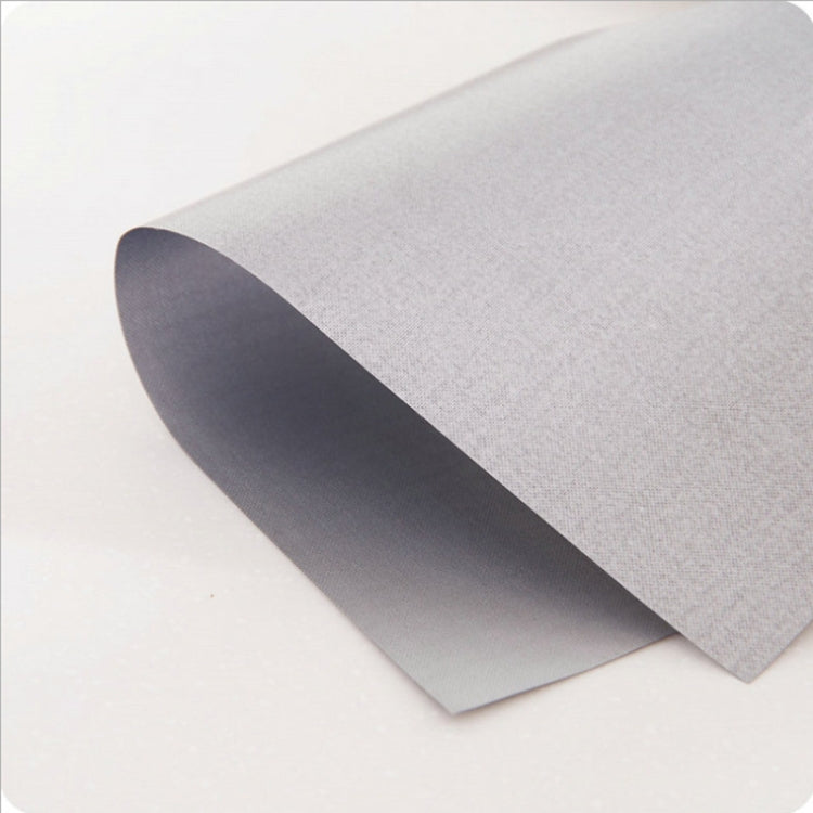 4 PCS Gas Furnace Surface Ultra-thin Fibre Material Stovetop Protective Cleaning Pad, Size: 27*27 cm (Silver), 4 PCS