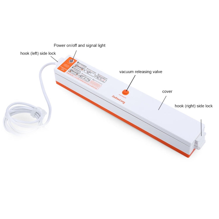 Household Food Preservation Small Automatic Vacuum Sealing Machine, US Plug