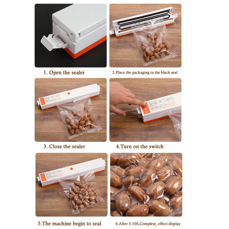Household Food Preservation Small Automatic Vacuum Sealing Machine, US Plug