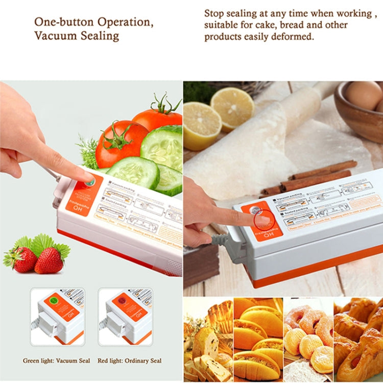 Household Food Preservation Small Automatic Vacuum Sealing Machine, US Plug