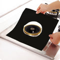 Gas Furnace Surface Ultra-thin Fibre Material Stovetop Protective Cleaning Pad, Size: 27*27cm, 0.08mm