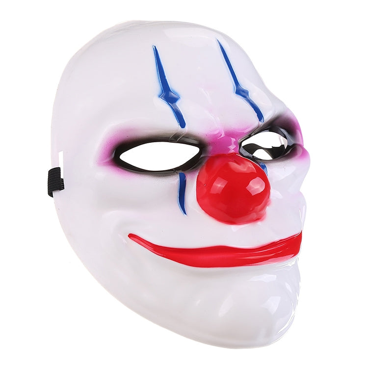 Halloween Mask PVC Halloween Festival Party Mask, US Flag Pattern, Clown Pattern, Red Brain Pattern, Old Man Pattern