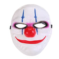 Halloween Mask PVC Halloween Festival Party Mask, US Flag Pattern, Clown Pattern, Red Brain Pattern, Old Man Pattern