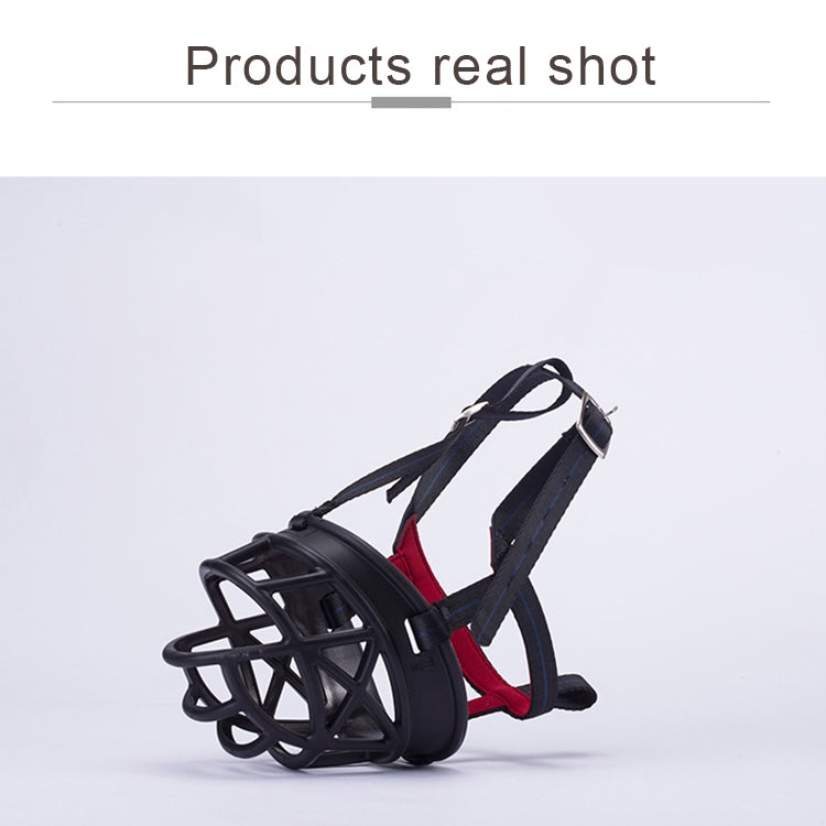 Dog Muzzle Prevent Biting Chewing and Barking Allows Drinking and Panting, Size: 8.2*7.6*10.4cm, Size: 8.2*7.6*10.4cm