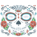 Halloween Waterproof Temporary Face Tattoo Stickers, Size: 240*210mm