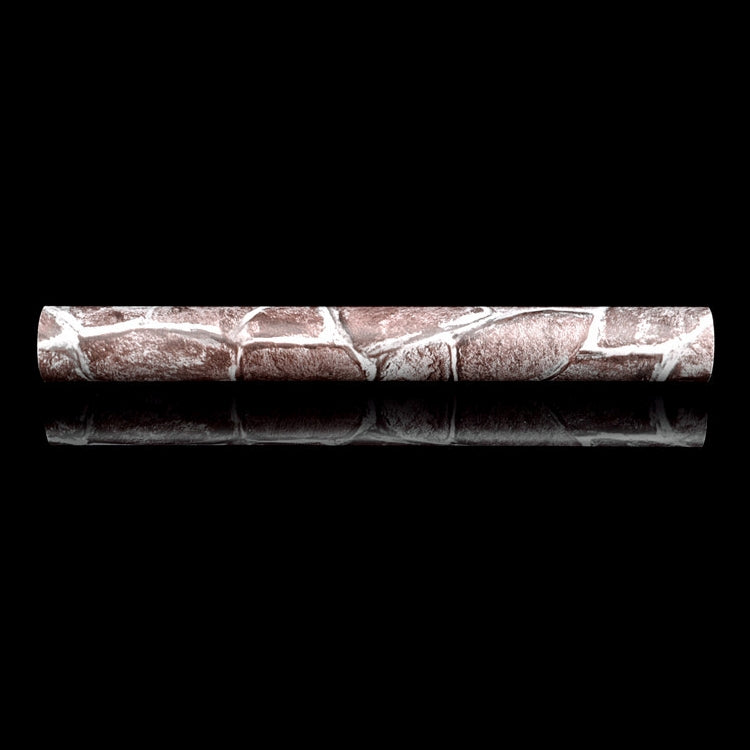 Fort Brick Creative 3D Stone Brick Decoration Wallpaper Stickers Bedroom Living Room Wall Waterproof Wallpaper Roll, Size: 45 x 1000cm