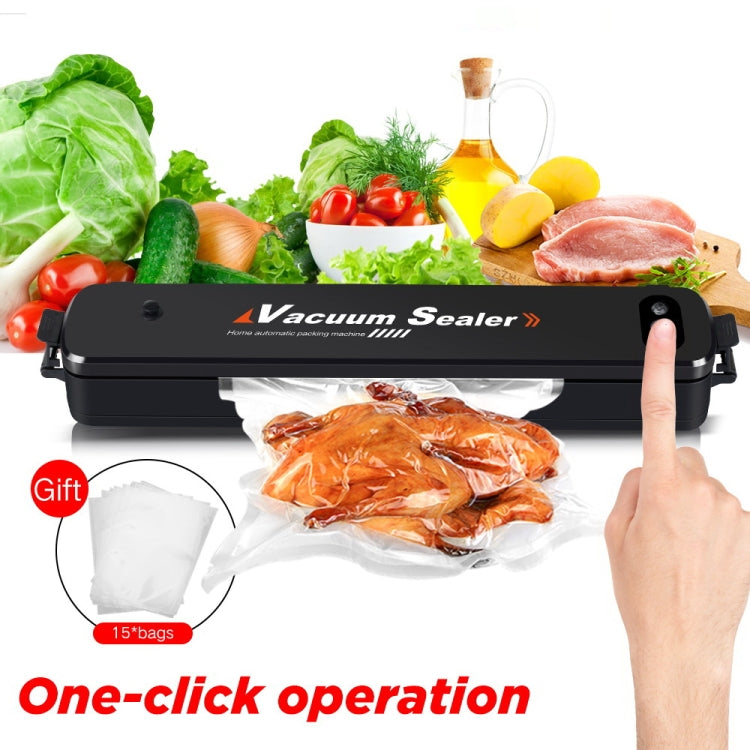 Automatic Vacuum Sealer for Household Food Preservation, with Food Grade Vacuum Bags