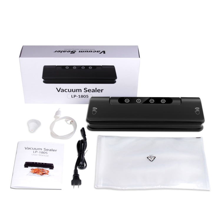 Automatic Vacuum Sealer for Household Food Preservation, with Food Grade Vacuum Bags, US Plug