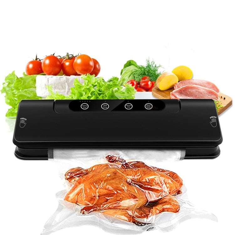 Automatic Vacuum Sealer for Household Food Preservation, with Food Grade Vacuum Bags, US Plug