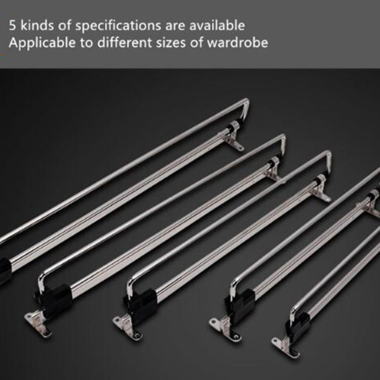 Telescopic Rail Pull-Out Wardrobe Clothes Hanger(25cm), 25cm