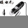 1600X Magnifier HD Image Sensor 3 in 1 USB Digital Microscope with 8 LED & Professional Stand