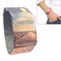 Travel Pattern Creative Fashion Waterproof Paper Watch Intelligent Paper Electronic Wristwatch, Travel Pattern