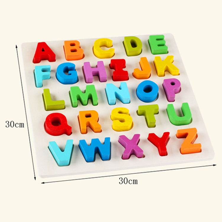 QZM-0023 Rainbow Children Early Education Wooden Building Blocks Toys Parent-child Interaction Educational Toys, Size: 32*32*3cm, HC5188A, HC5188B, HC5188C, HC5188D