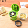 2 PCS Multi-purpose Mini Kitchen Tool Vegetable Garlic Manual Slicer Cutter Chopper Random Color Delivery