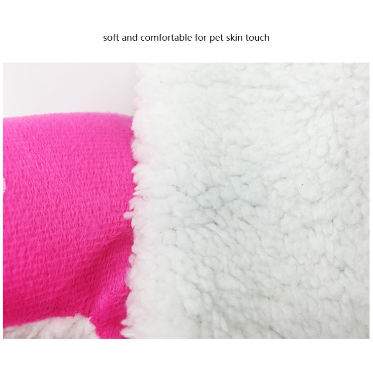 Strawberry Shaped Foldable Short Plush Pet House Nest, Size: S, Pink, Size S, Blue, Size S, Purple, Size S, Dark Blue, Size S, Red, Size S
