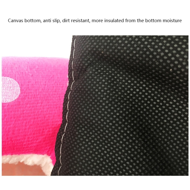 Strawberry Shaped Foldable Short Plush Pet House Nest, Size: S, Pink, Size S, Blue, Size S, Purple, Size S, Dark Blue, Size S, Red, Size S