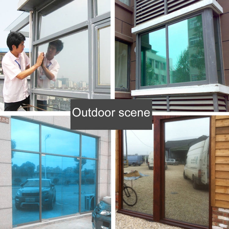 UV Reflective One Way Privacy Decoration Glass Window Film Sticker, Width: 90cm, Length: 1m, Width: 90cm