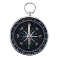Outdoor Sports Camping Hiking Pointer Guider Aluminum Alloy Compass Hiker Navigation with Keychain, Random Color Delivery, G44-2