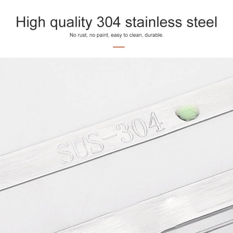 304 Stainless Steel Wall-mounted Kitchen Rack Hanging Seasoning Holder, Seasoning Holder