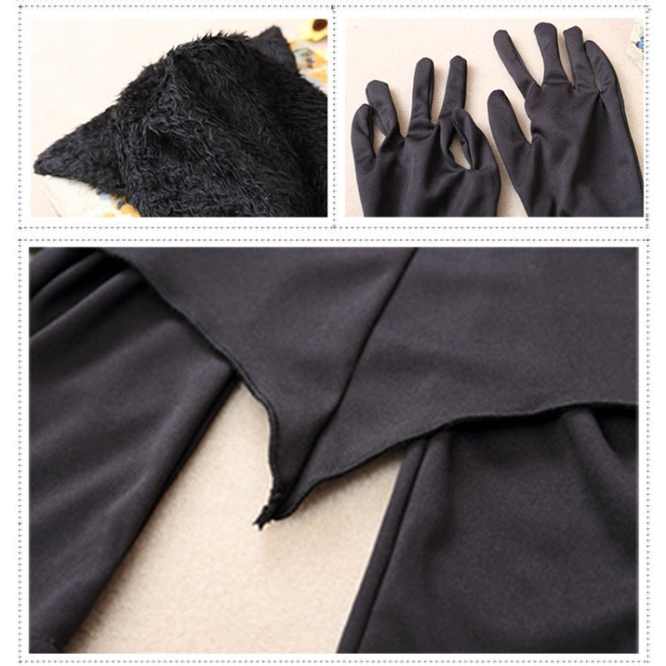 Halloween Costume Children Jumpsuit Bat Style Cosplay Costumes Stage Suit Size:S, Suggested Height:105-115cm, Size: S Children