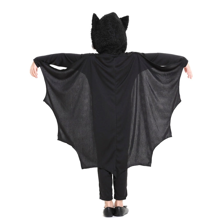Halloween Costume Children Jumpsuit Bat Style Cosplay Costumes Stage Suit Size:S, Suggested Height:105-115cm, Size: S Children