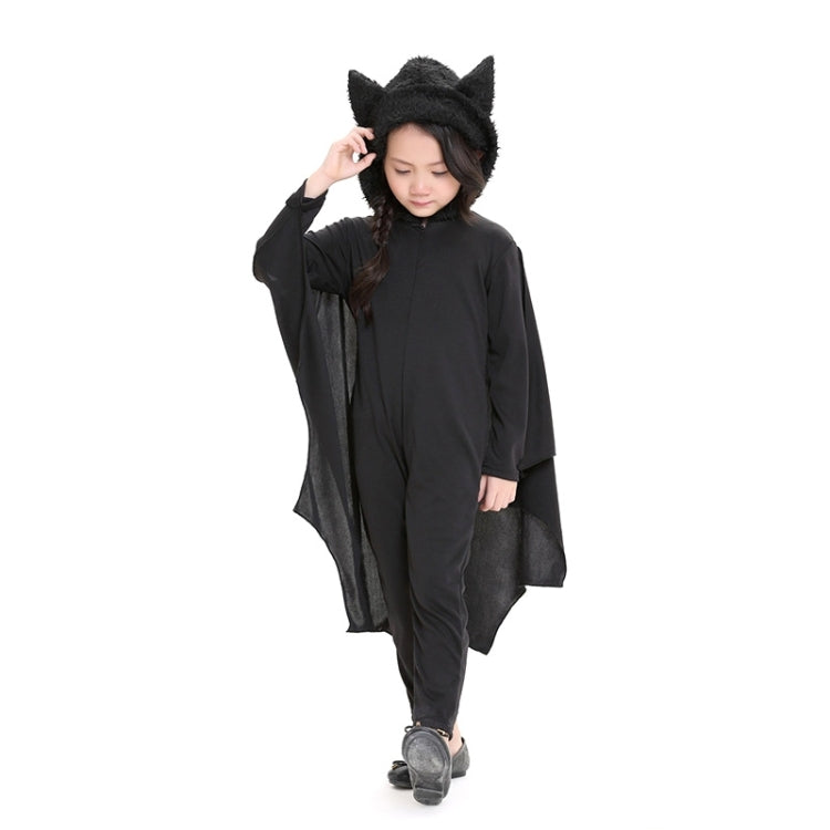 Halloween Costume Children Jumpsuit Bat Style Cosplay Costumes Stage Suit Size:S, Suggested Height:105-115cm, Size: S Children