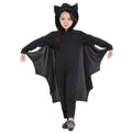 Halloween Costume Children Jumpsuit Bat Style Cosplay Costumes Stage Suit Size:S, Suggested Height:105-115cm, Size: S Children