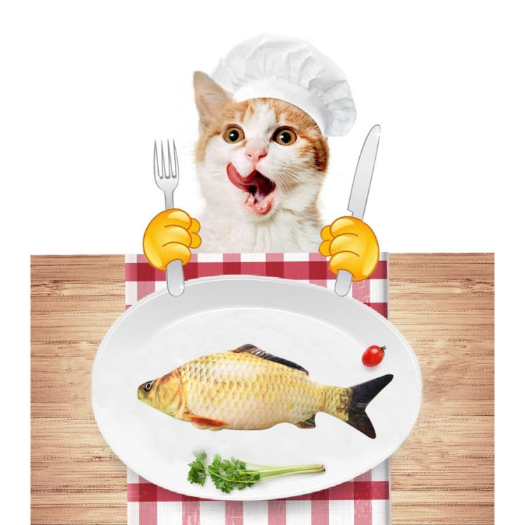 Simulation Fish Toy Funny Cat Toy Fish Stuff Scratching Post Board Toy, Small Size: 21.5 x 8.0 x 5.0cm, Size: 21.5x8.0x5.0cm