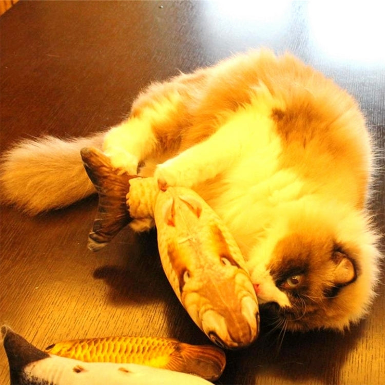 Simulation Fish Toy Funny Cat Toy Fish Stuff Scratching Post Board Toy, Small Size: 21.5 x 8.0 x 5.0cm, Size: 21.5x8.0x5.0cm