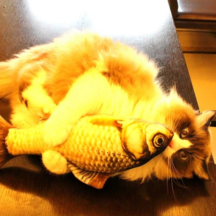 Simulation Fish Toy Funny Cat Toy Fish Stuff Scratching Post Board Toy, Small Size: 21.5 x 8.0 x 5.0cm, Size: 21.5x8.0x5.0cm