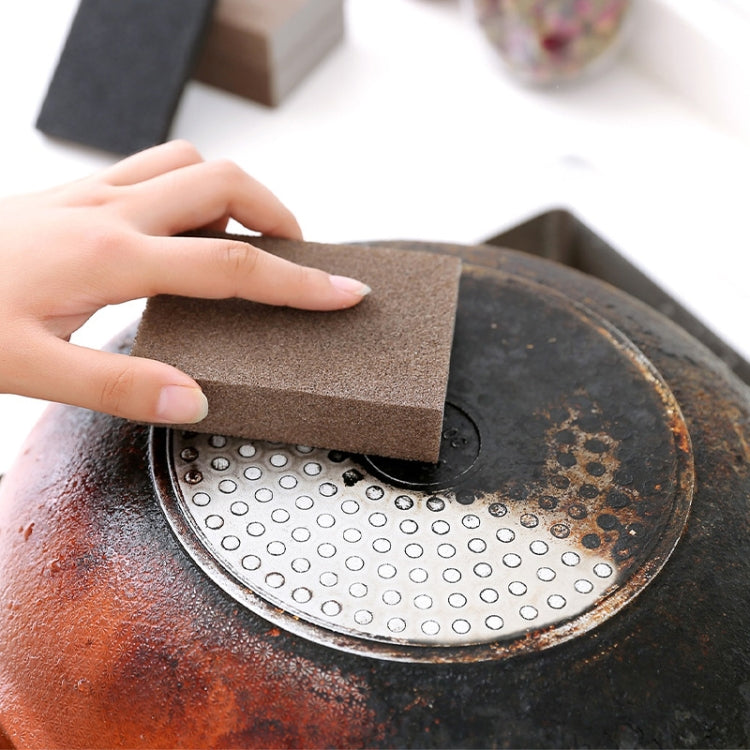 Kitchen Emery Clean Rub Pot Rust Focal Stains Sponge Removing Tool, 10x7x2.5cm