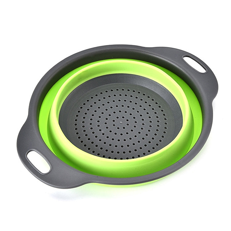 Creative Folding Vegetables Fruits Storage Basket Organizer Drain Basket, L, Size: 29.5*23.5*10cm, Size: L