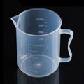 500ml PP Plastic Flask Digital Measuring Cup Cylinder Scale Measure Glass Lab Laboratory Tools, 500ml