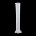 1000mL PP Plastic Spout Graduation Measuring Cylinder with Hexagonal Base, 1000ml