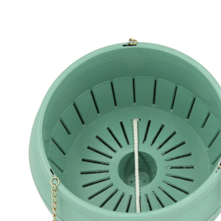 Hanging Plastic Flower Pots Hanging Pots Flower Pot With Hanging Chain,Large Size: 24 x 18cm ,Random Color Delivery, Large Size