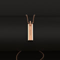 Mijobs Metal Screwless Magnetic Pendant Necklace for Fitbit Flex 2, Host not Included
