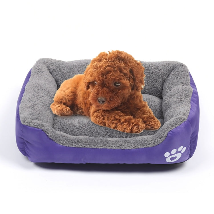 Candy Color Four Seasons Genuine Warm Pet Dog Kennel Mat Teddy Dog Mat, Size: XXL, 95×72×18cm, Size: XXL