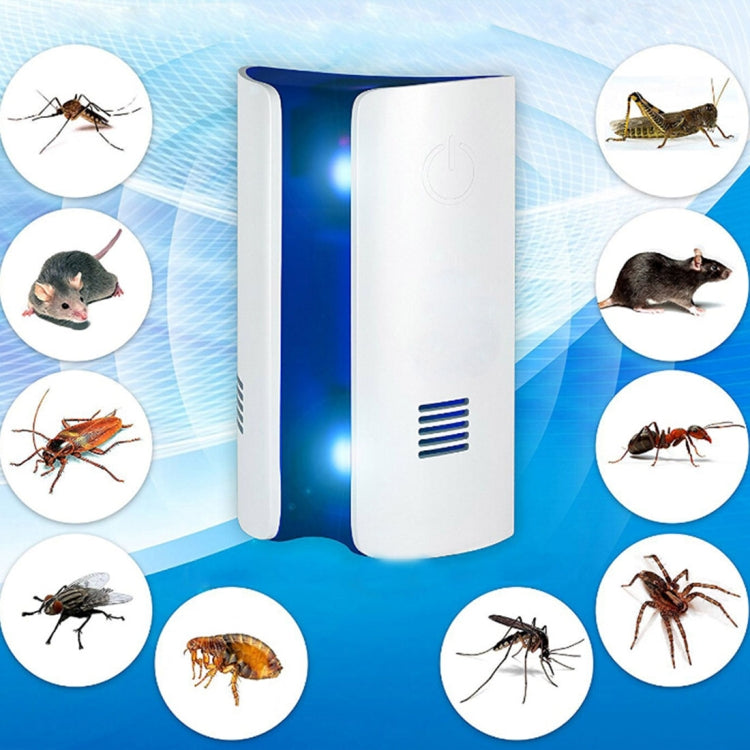 Electromagnetic Wave Frequency-conversion Double Waves Multi-function Mosquito Repellent Ultrasonic Pest Repeller, US Plug, UK Plug, EU Plug
