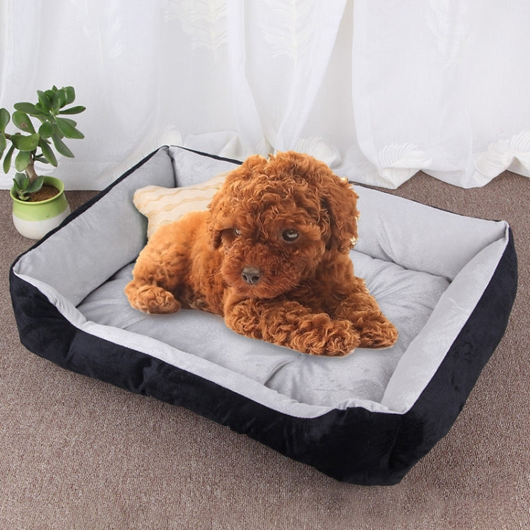 Dog Bone Pattern Big Soft Warm Kennel Pet Dog Cat Mat Blanket, Size: XS, 50×40×15cm, Size: XS