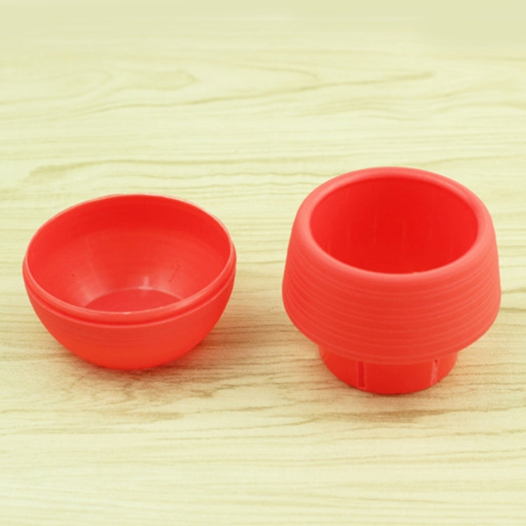 Colourful Mini Round Plastic Plant Flower Pot Garden Home Office Decoration Nursery Pots  Plant Flowerpot with Water Tank, Random Color Delivery, Flower Pot 3