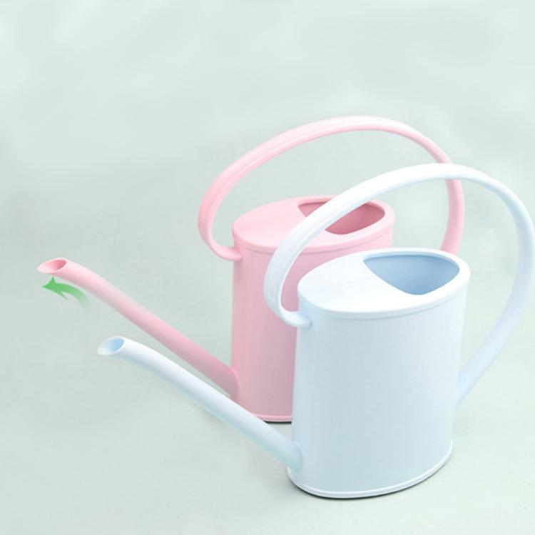 Watering Pot PP Gardening Supplies Watering Can Long Mouth Watering Irrigation Tools Portable Flower Pots, Capacity: 1.3L, Random Color Delivery, Capacity: 1.3L