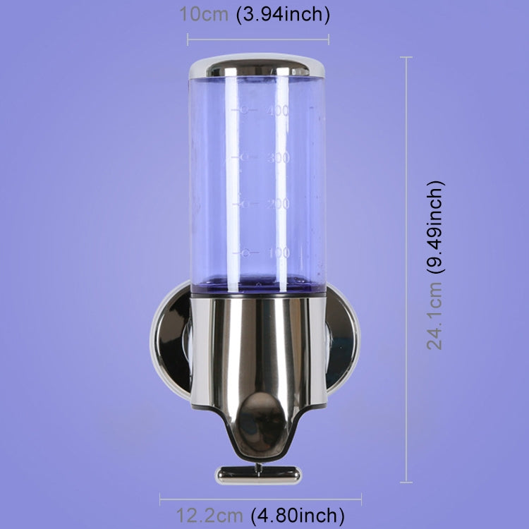 Hotel Shower Manual Dispenser Wall Mounted Washing Liquid Shampoo Soap Bottle, Capacity: 500ml, 500ml/Red, 500ml/Silver, 500ml/White, 500ml/Dark Red, 500ml/Green, 500ml/Gold, 500ml/Blue, 500ml/Purple