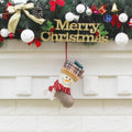 Hang Ornament Christmas Stockings Present Bags, Random Style Delivery, XD17125