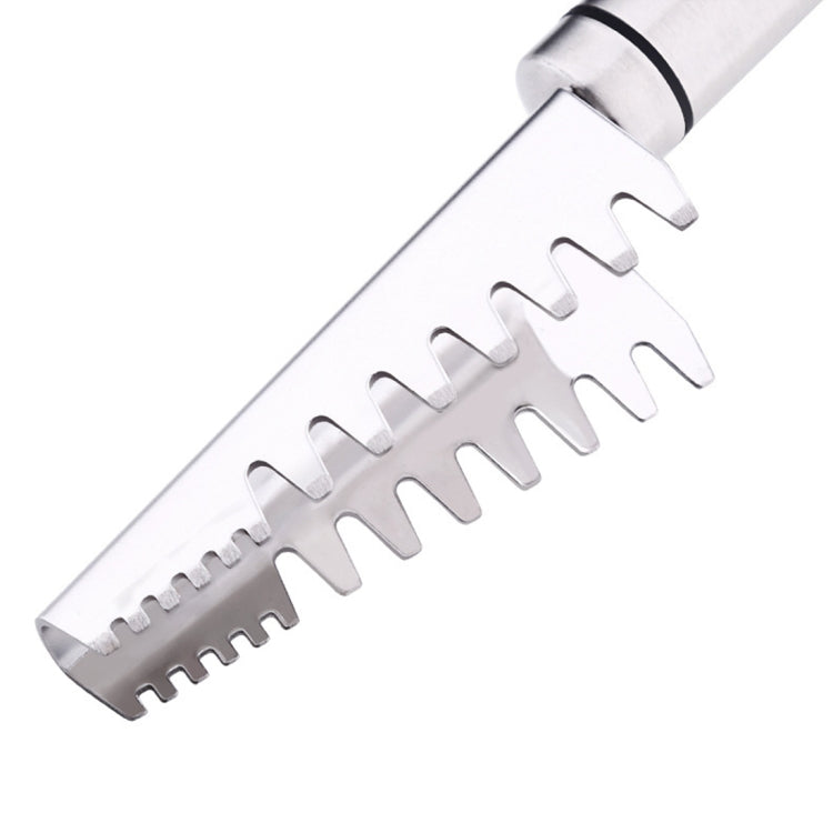 SSGP Stainless Steel Fish Scale Planing Knife Kitchen Essential, Length: 20.5cm