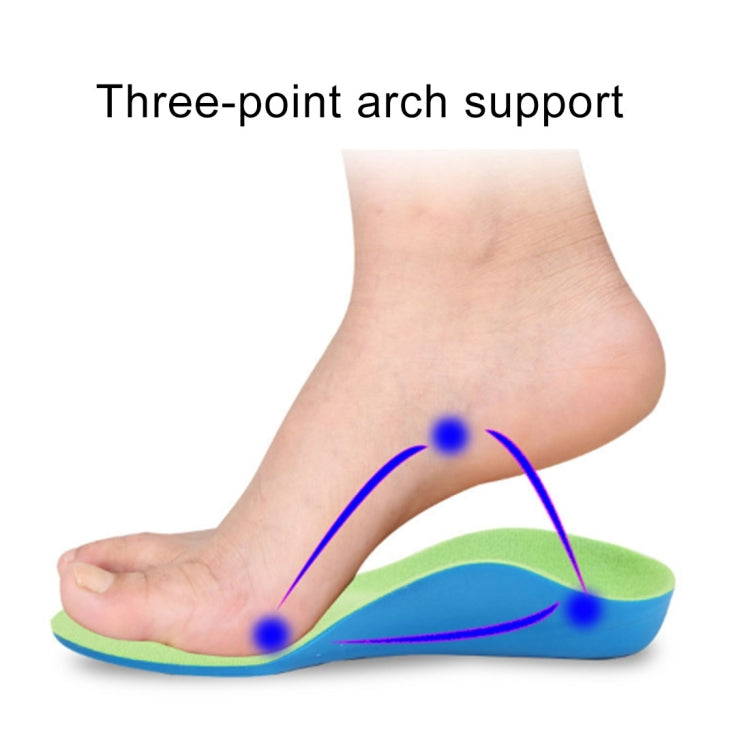 Children PU XO Leg Corrective Insole, Size: 21cm, Size: 21cm