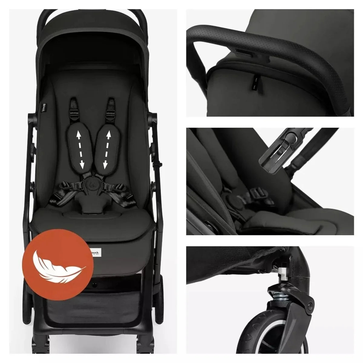 Hauck Fly N Care Stroller - Black