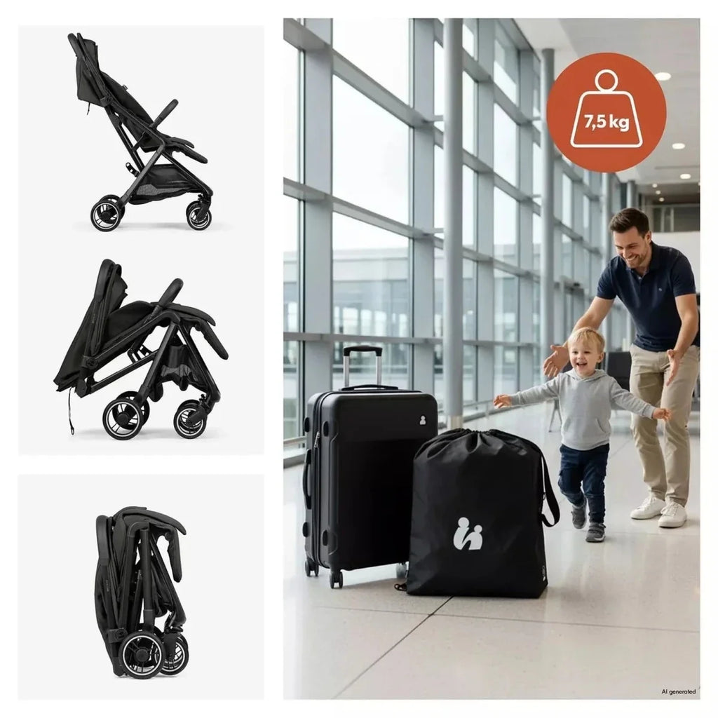 Hauck Fly N Care Stroller - Black