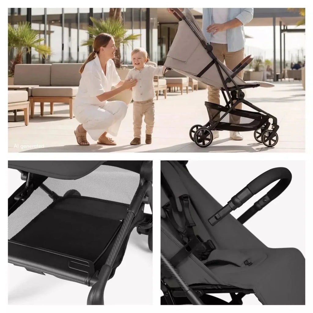 Hauck Lite N Care Stroller - Dark Antracite