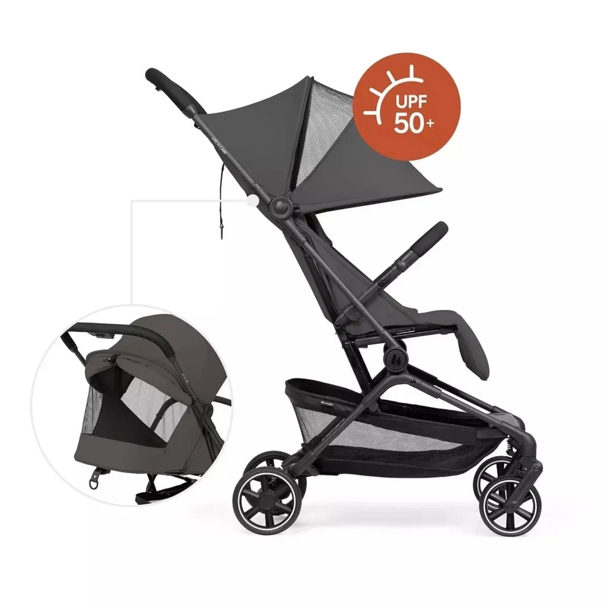 Hauck Lite N Care Stroller - Dark Antracite